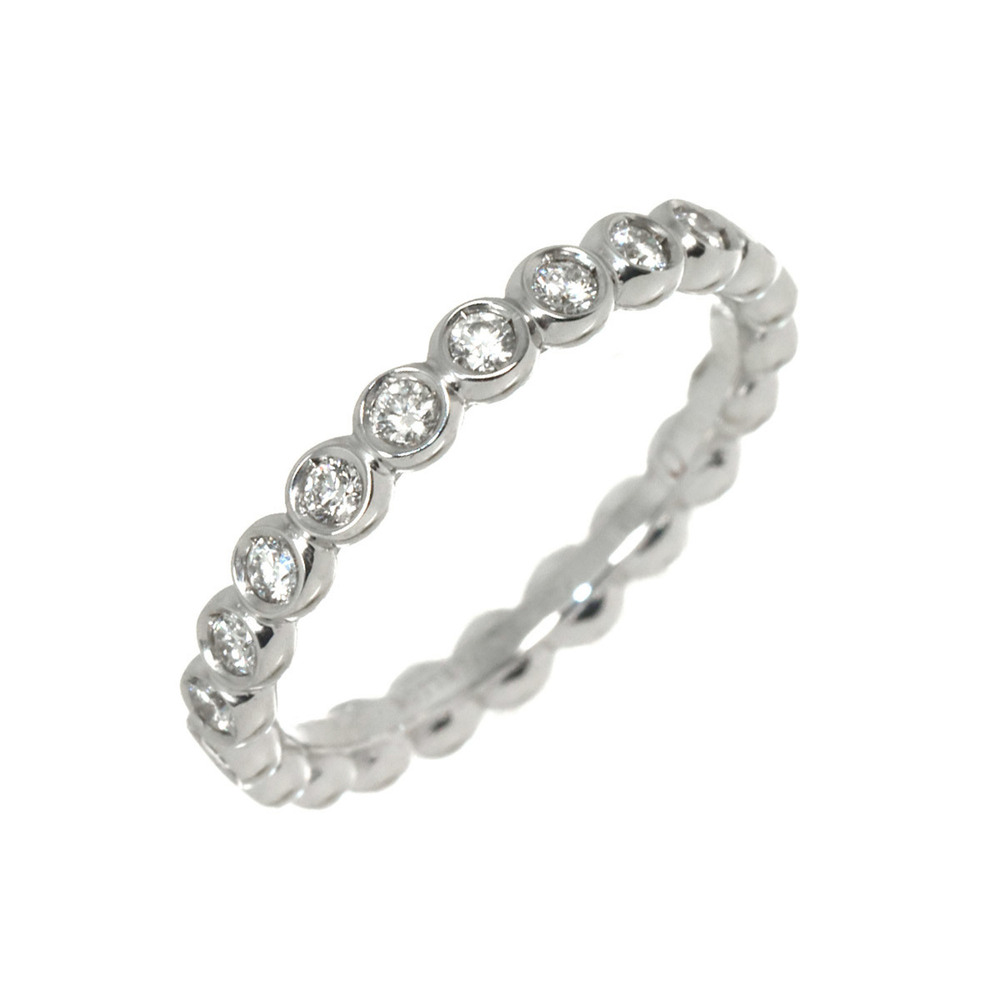 BOTTEGA VENETA 18k Silver Diamond Ring